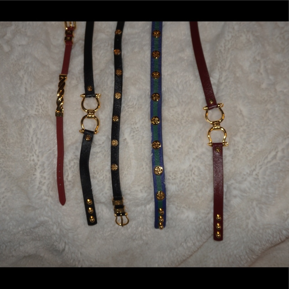 Rustic cuff wrap bracelet bundle